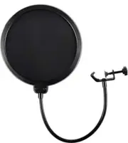 Earamble Studio Microphone Pop Filter Round Shape Mic Wind Mask Shield Screen