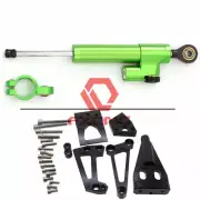 FXCNC CNC Steering Damper Bracket Kit For ER6N ER6F NINJA650R NINJA400 09 10 11