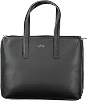 [Calvin Klein] CK MUST SMALL TOTE CK BLACK Tote Bag, Black, One Size