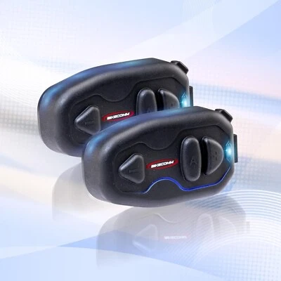 Salut Motorcycle Bluetooth Intercom Headset - Helmet Communication System, Water
