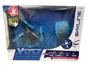 Xforce Drone Quadcopter Motion Hand Controlled Blue Sky Wireless GYRO