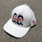 G/Fore Flexfit 110 Golf Hat Country Club C.C. Misfit SnapBack Cap White NWT