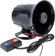 3 Tone Siren Horn Hooter with Remote Controller For All Cars Trucks Mini Truck