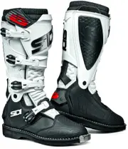 Sidi X-Power Motocross Boots, black-white, Size 50 for Men Black White