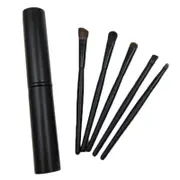 Catzon Portable Mini Makeup Brush Set Eye Beauty Tool-Black