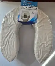 ELEVATE ME SOFTLY Blue Jay Raised Soft Toilet Seat Cushions 14" x 16" x 4" High