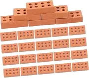 ARTIBETTER 25Pcs Mini Bricks Building DIY Sand Table Brick Models for Safe and Durable Miniature House Crafting for Hands Learning and Creative Projects