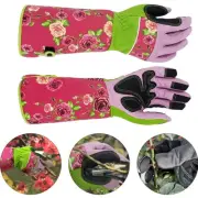 Long Sleeve Gardening Glove Thorn Proof Gauntlet for Lady Women Labour Insurance