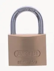 Abus BRASS WEATHER RESISTANT PADLOCK 50mm Keyed Alike Hardened Steel Shackle