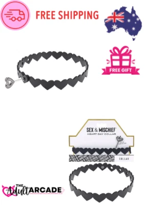 Sex & Mischief Heart Submissive Day Collar