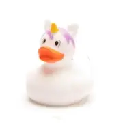 Rubber Duck Bath Duck Unicorn mini white Ducky Rubber Duckie