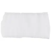 Bird Cage Cover Seed Catcher Bird Cage Mesh Net Cover Skirt Guard (White-M) Y8F4