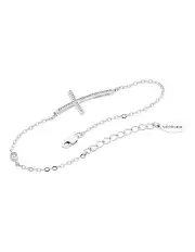 [Georgini] Cross Bracelet in Sterling Silver