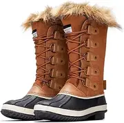[Project Cloud] Womens Snow Boots - Genuine Leather Memory Foam Insole Fur Mid-Calf Winter Snow Boots for Women Footwear - Lightweight Non-Slip Outdoor Shoes (Ventura)