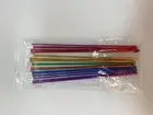 Long Crochet Hook Set 11Pcs Tunisian Crochet Hooks Multicolor Afghan Crochet