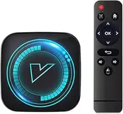CHROX Android TV Box 13.0, 4GB RAM 64GB ROM Allwinner H618 WiFi 6 Smart TV Box Set Top Box BT5.0 Ultra HD 1080P / 4K HDR10+ Dual Band WiFi 2.4 5.8Ghz Set Top Box,4gb+32gb