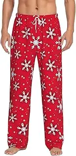[Generic] Outdoor Halloween Men's Casual Pants Pajama Pants With Drawstring And Pocket Mens Pants 42x34