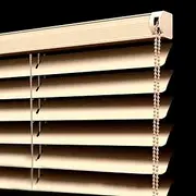 Gold Aluminium Venetian Blinds 25mm Slats for Home Office Windows Easy Fit Privacy Screen Custom Color/Size (70cm x 120cm)