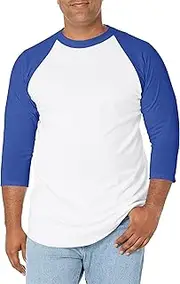 [Soffe] MJ Men's 3/4 Sleeve Baseball Jersey