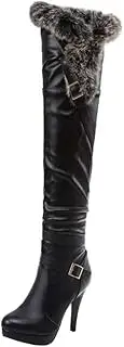 [Smilice] Women Fashion & Dressy Over The Knee Boots High Heel Stiletto Boots