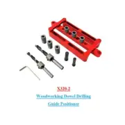 X320-2 Woodworking Dowel Punch Hole Drilling Guide Positioner Doweling Locator