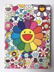 Takashi Murakami Greeting Card Holiday Card with Foil Sticker and Envelope