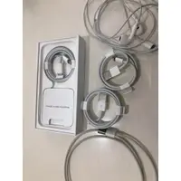 在飛比找蝦皮購物優惠-APPLE原廠PD快充線 蘋果充電線 APPLE原廠耳機 數