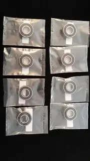 R10-2RS 8 QTY. PREMIUM STEEL OEM BALL BEARINGS - NEW SEALED PRICE DROP