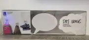 Umbra Talk Bubble White Wall Hook Set of 3 Dry Erase With Marker
