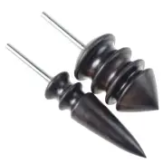 [JB] Sandalwood Craft Edge Polished Rod Smooth Flat/Pointed DIY Leather Tool