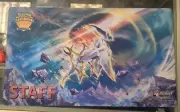 POKEMON SALT LAKE CITY UTAH REGIONAL PLAYMAT ARCEUS LEGENDS STAFF MAT NOT PLAYED