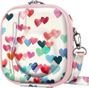 For Fujifilm Instax Mini 11/9/8/7+ Instant Camera Carry Case Travel Bag w/ Strap