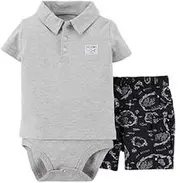 [Carter's] Just One You Boy's 2 PC Short Set First Mate Newborn