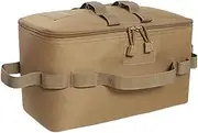 Camping Utensil Organizer, Outdoor Cookware Storage, Portable Camping Bag, Water-Resistant Fabric, Folding Design, 34x17x19cm for Saving You Time When Setting Up Camp Efficiently