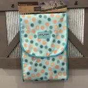 JanSport Large Packing Folder SuperBreak Travel Gear Acapulco Blue Ripple Dot