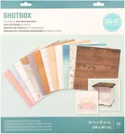 We R Memory Keepers ShotBox Background 12/Sheets-Photoreal