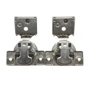 Chibery 2 Pack 3/4" Overlay 3D Soft Close Concealed Hinge for Face Frame Door