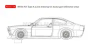 REVOSLOT RS0171A Opel Kadett Gt / E - White Kit Type A (Circuit)