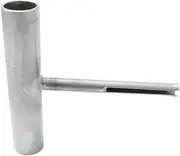 Generic T -Form Cone Tool Spearfish Stainless Steel Tool Simple Installation Outdoors Stable Fish Tube Hunting Devices