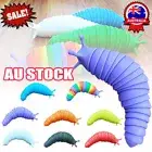 Fidget Slug Toy Articulated Flexible Relief Anti-Anxiety Sensory 3D Slug Toys BY