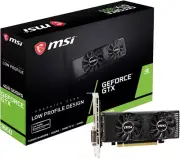 MSI GeForce GTX 1650 4GT LP Graphics Board VD6989 ‎4 GB New