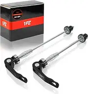 1PZ AU1-QR1 Bike Bicycle Front Rear Quick Release Skewers CNC Quick Release Skewers Replacement for Mountain Bike Road Bike Fold Bike