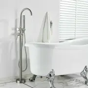 Mondawe 2-Handle Claw Foot Freestanding Bathtub Filler Faucet with Hand Shower