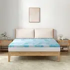3 Inch Queen Size Memory Foam Mattress Topper, Gel Infused Memory Foam Bed To...