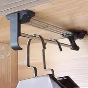 Retractable Closet Pull Out Rod,Adjustable Wardrobe Clothes Extendable Wardrobe Rail Tube Clothing Mount Wardrobe Hanger for Hanging Clothes,with Screws/253Mm Learned extensively KeYJ