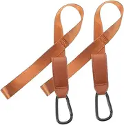 Generic Baby Stroller Accessory 2pcs Stroller Straps Hooks Compact Storage Hangers for Diaper Bag
