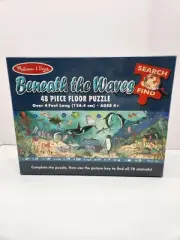 Melissa & Doug Search and Find Beneath the Waves Floor Puzzle Child Development