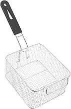 FELTECHELECTR Fry Basket for Chicken Vegetables Snacks Stainless Steel Frying Mesh Container Easy to Drain