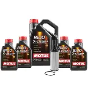 9L Motul 8100 X-CLEAN + 5W30 Wix XP Filter Motor Oil Change Kit API SN/CF