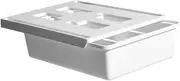 AUTSUPPL Stationery Holder Desk Bottom Storage Box Hidden Drawer Plastic Space Saving